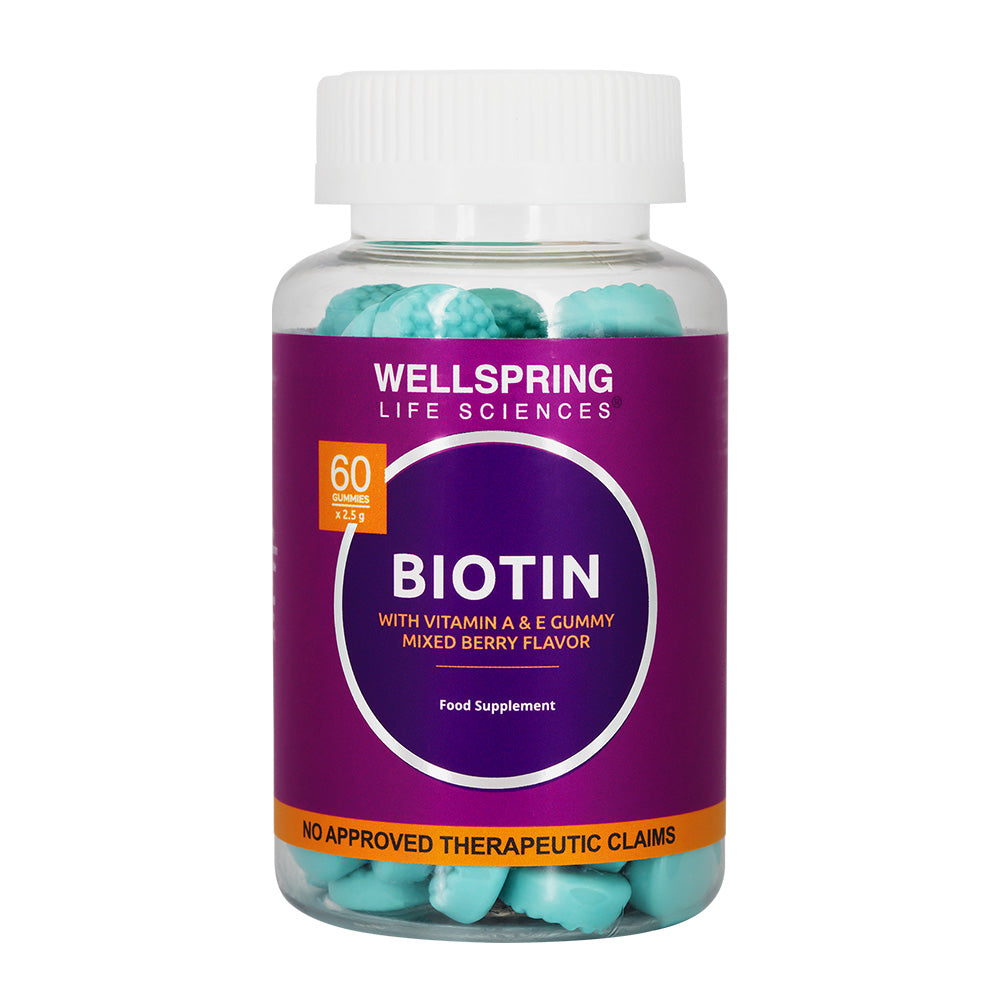 Well Spring Gummies Biotin Hair, Skin & Nails Gummies – wellspringofficial